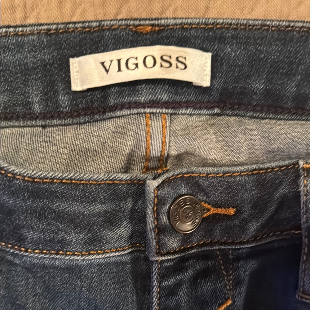 Vigoss Women's Blue Jeans 31 NWOT - Picture 4 of 7